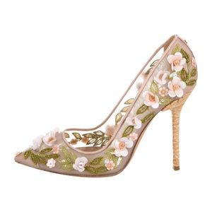 DSQUARED2 Mesh Floral Pumps